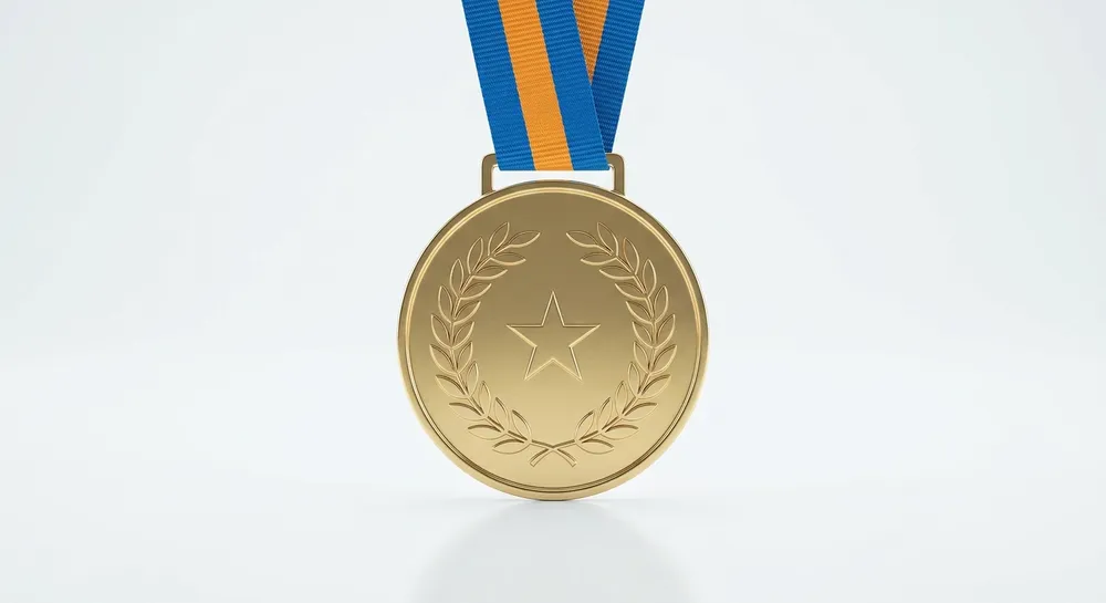Medaille met eigen embleem